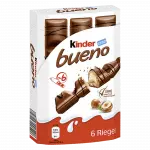 Ferrero Kinder Bueno, versch. Sorten